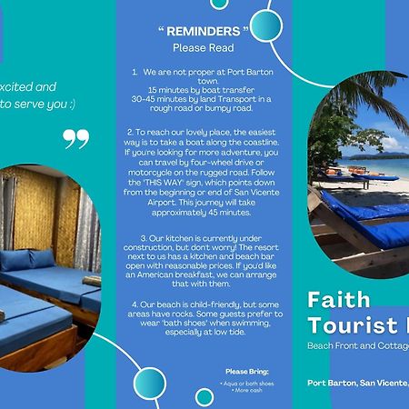 Faith Tourist Inn San Vicente  Bagian luar foto